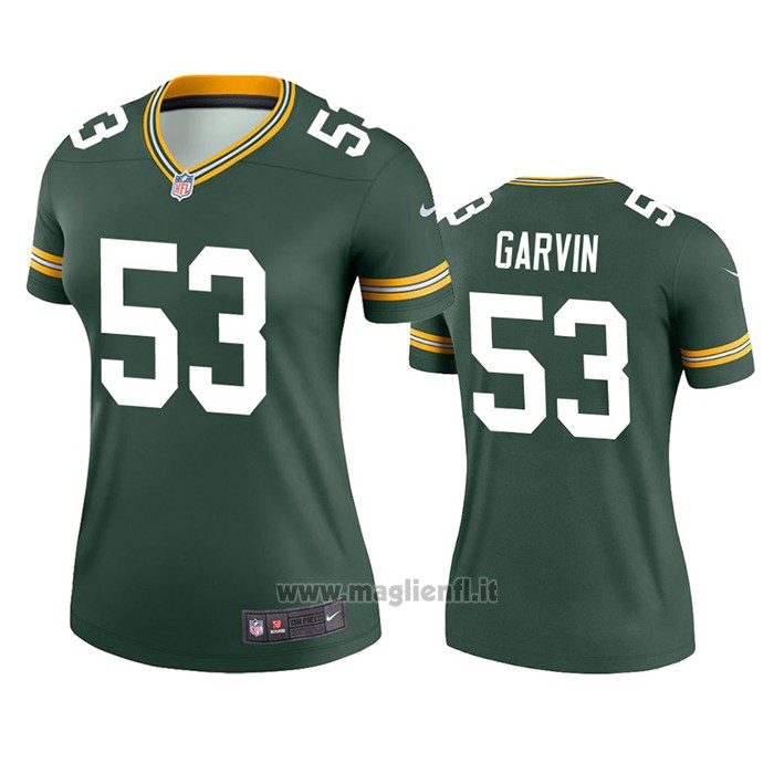 Maglia NFL Legend Donna Green Bay Packers Jonathan Garvin Verde